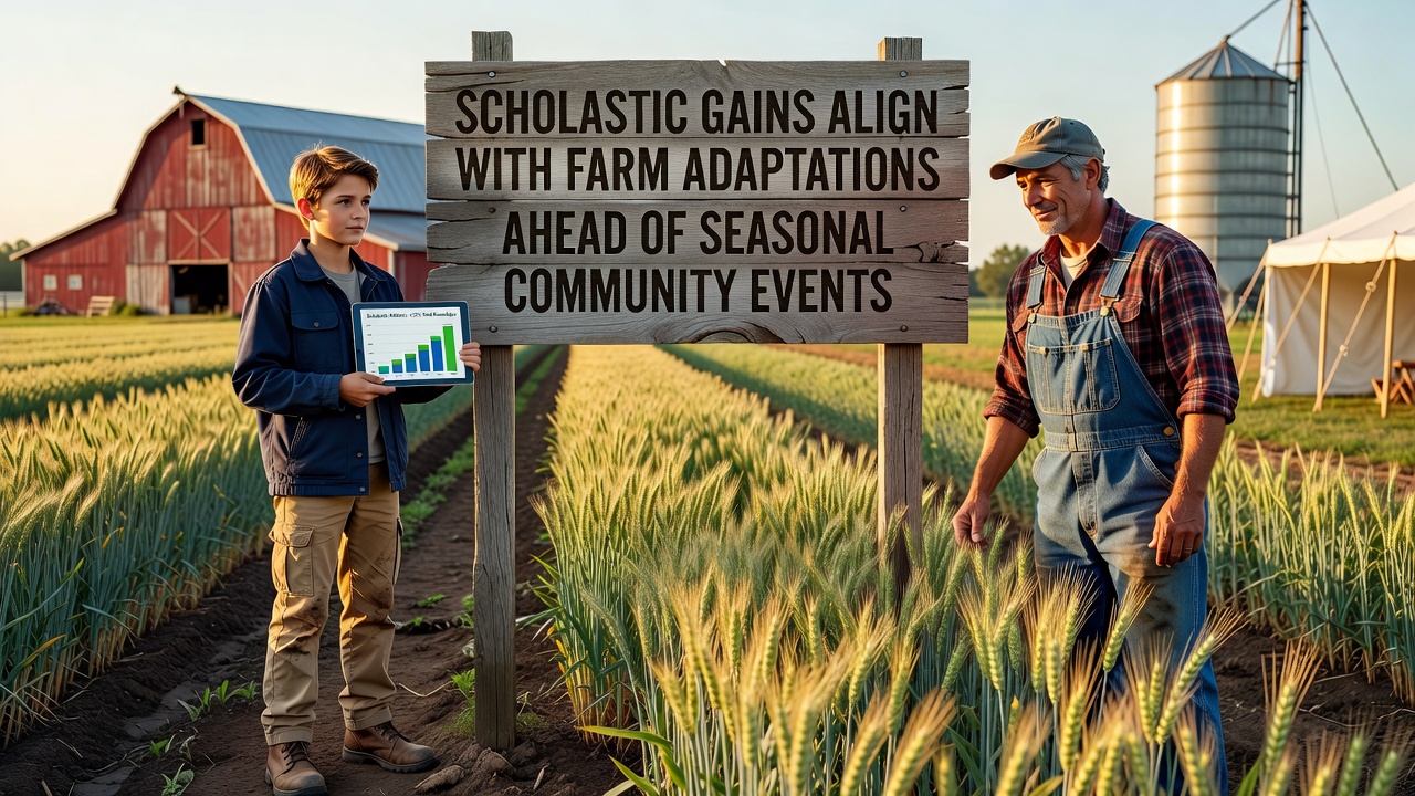 Scholastic Gains Align with Farm Adaptations Ahead of Seasonal Community Events